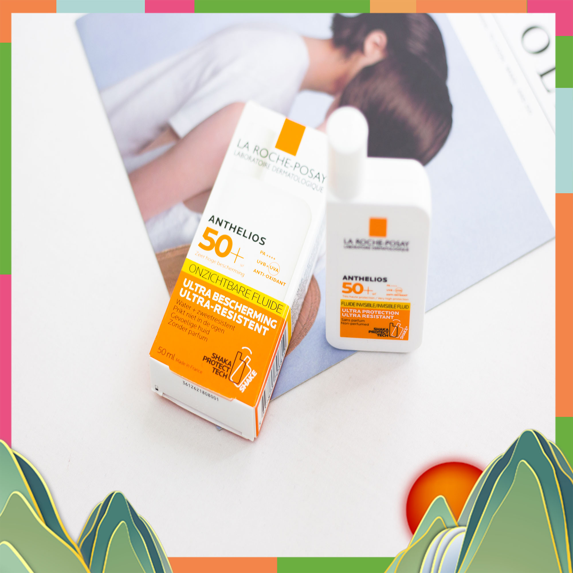 Kem Chống Nắng La Roche-Posay Anthelios Fluide Invisible SPF 50+ 50ml | BigBuy360 - bigbuy360.vn