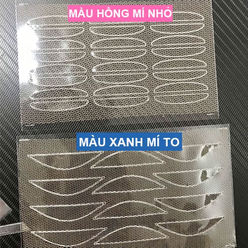 Kích mí lưới tàn hình Keli 60 cặp kèm keo dán và nhíp gấp