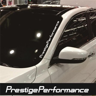 Đề can dán kính xe hơi in chữ Prestige Performance độc đáo