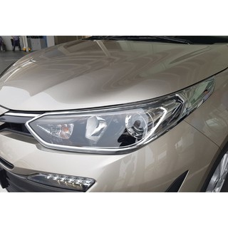 Ốp viền đèn pha hậu Vios 2019, 2020