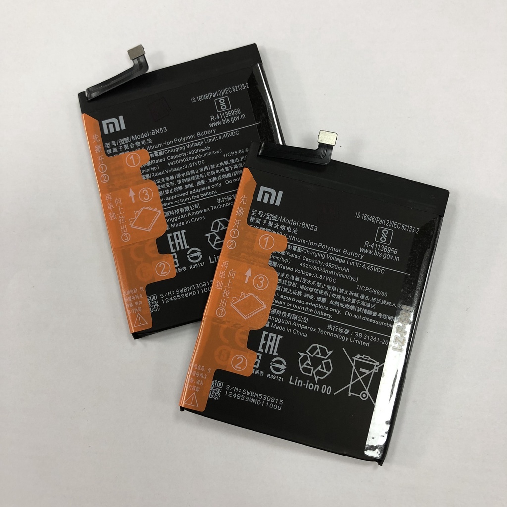 Pin Xiaomi Redmi Note 9 pro BN53 - Thay thế