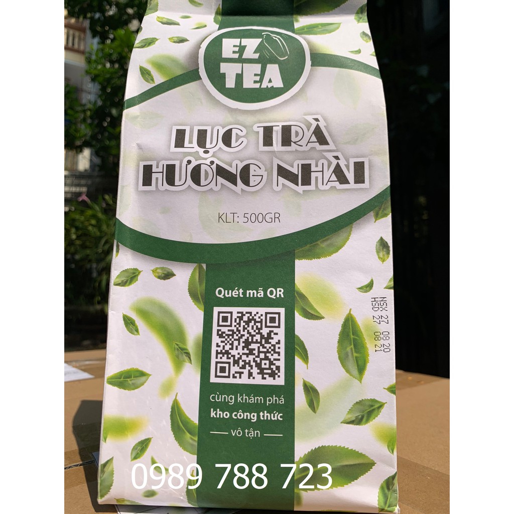 Lục Trà Hương Nhài EZTEA 500gr pha trà sữa, trà chanh cực ngon