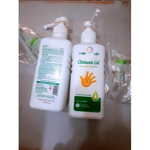 Dung dịch rửa tay khô Clinhands clincare Gel chai 500ml | BigBuy360 - bigbuy360.vn