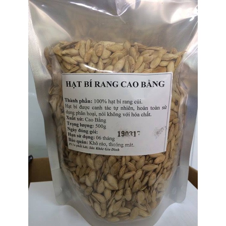 Hạt Bí Rang Cao Bằng 500g