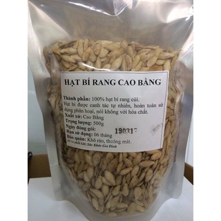 Hạt bí rang cao bằng 500g