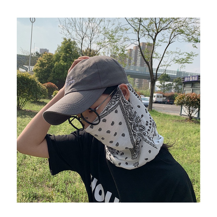 Khẩu trang/ Ống bao cánh tay/ Set thời trang Hàn thích hợp phái nữ