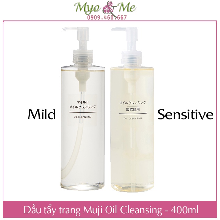 Dầu tẩy trang Muji Oil Cleansing Nhật Bản size lớn 400ml