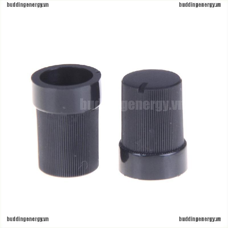 Bộ 10 Nút Vặn Nhựa Màu Đen 6mm