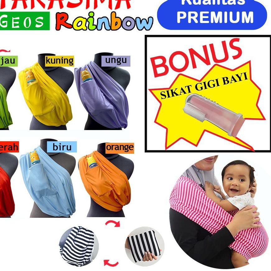 5.5 Sẵn Hàng 12.12 Geos Rainbow Takasima Bags With Geos Bags