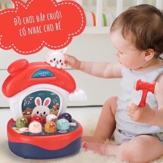 Bộ đập chuột đồ chơi có nhạc cho bé.