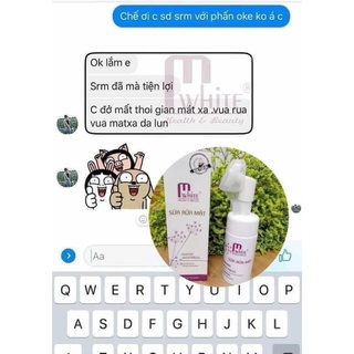 Sữa rửa mặt bọt tuyết Lycopen Mwhite