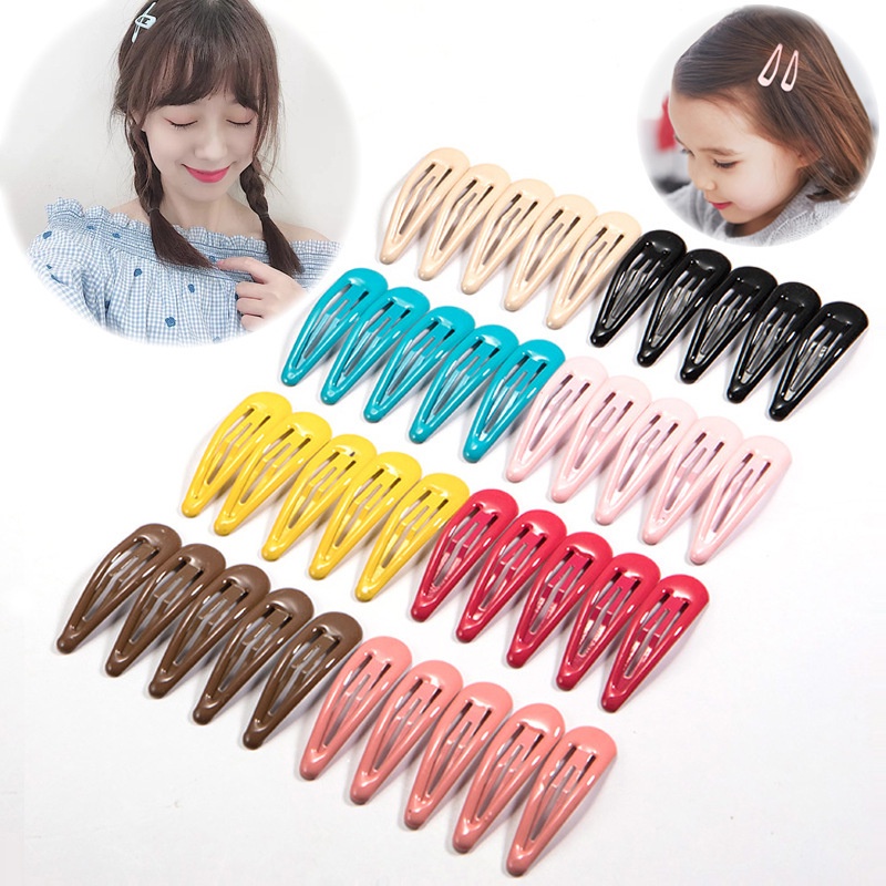 Kẹp Tóc Nhiều Màu Sắc Dễ Thương Xinh Xắn Dành Cho Bé Gái