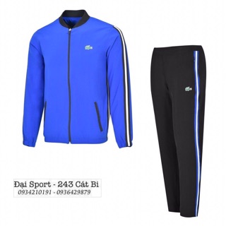 Sét bộ thể thao gió Lacoste 