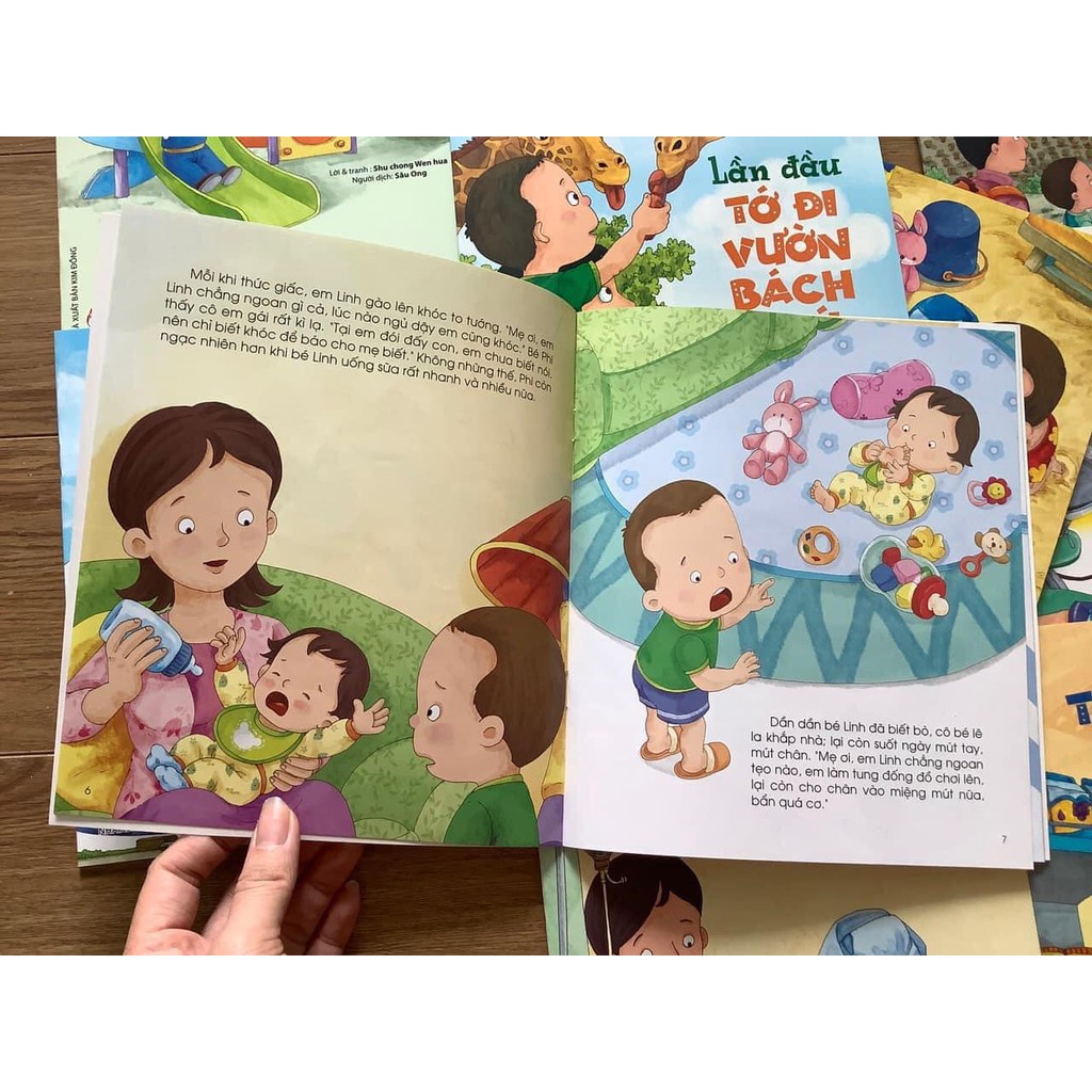 Sách Lần Đầu Tớ Đi (10 Cuốn)
