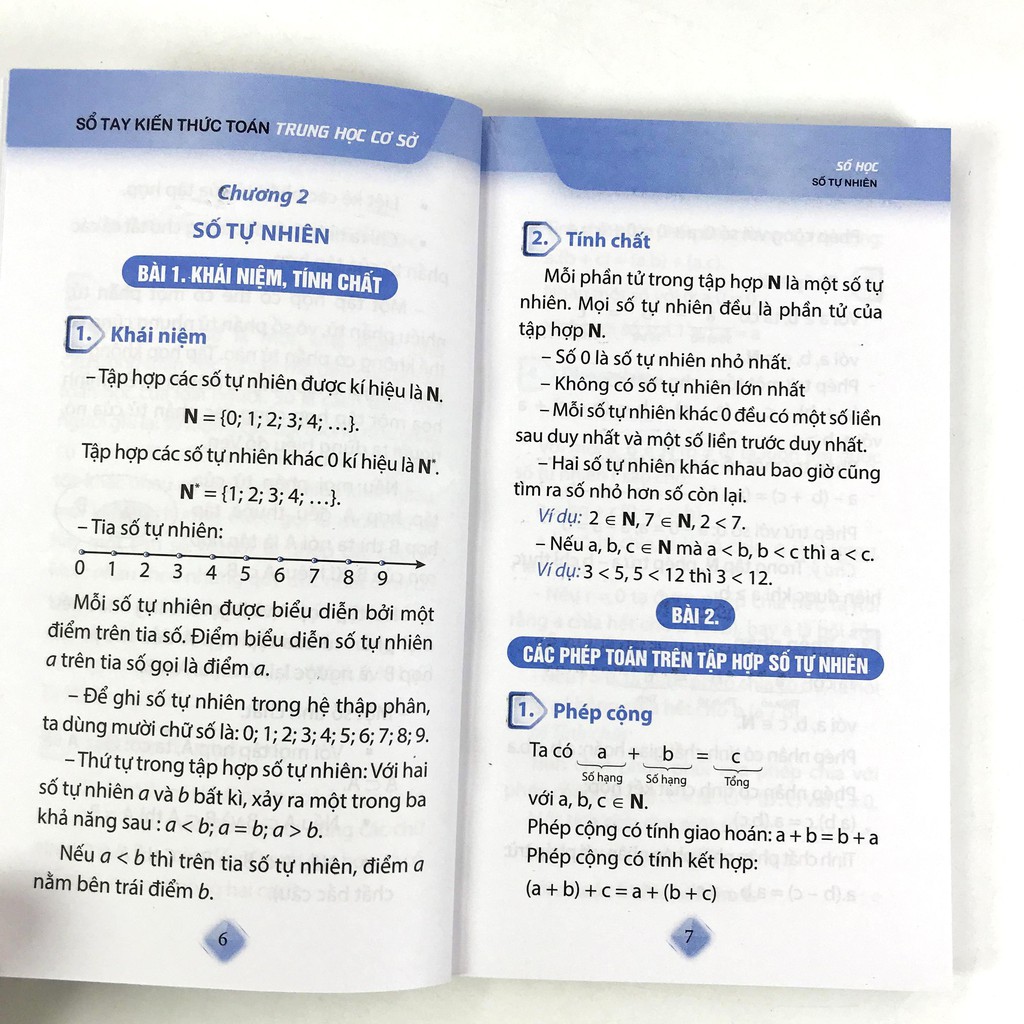 Sách - Sổ tay kiến thức THCS Toán và Tiếng Anh (Combo 2 quyển, lẻ tùy chọn)