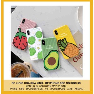 Ốp lưng iphone Hoa quả xinh sọc - Ốp iphone 5/5s/6/6s/7/8/7plus/8plus/Xs/Xsmax/11/11promax A1-2