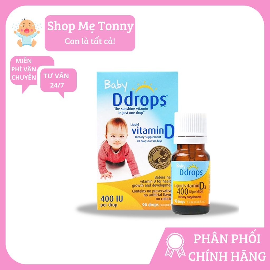 Baby Ddrops Vitamin D3 cho bé