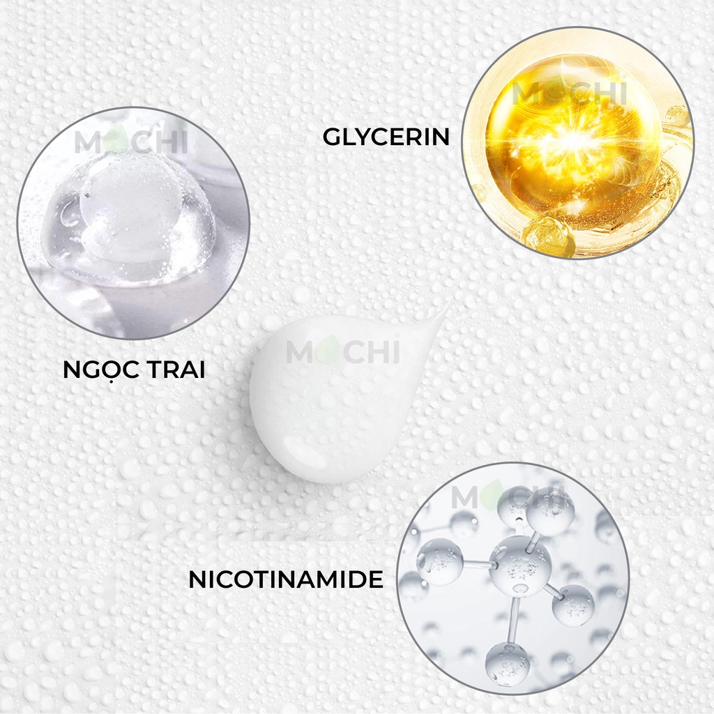 Mặt Nạ Ngủ Dưỡng Da Cấp Ẩm Cân Bằng Dầu Trẻ Hóa Mask Nicotinamide KDK Nội Địa MOCHI SHOP Nhau Thai Cừu l Rau Má