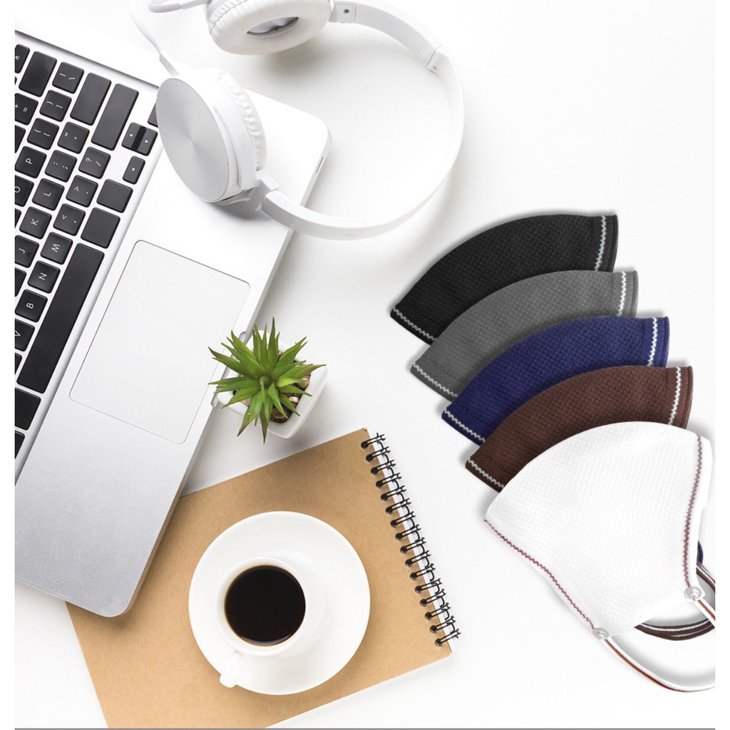 Khẩu Trang Cafe Vải Kháng Khuẩn Chông Bụi Chống tia UV COFFEE MASK AIRX