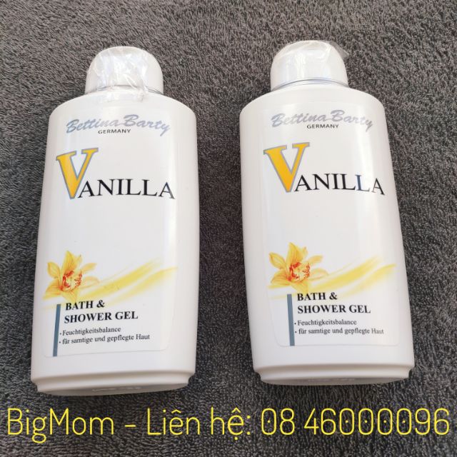 SỮA TẮM VANILLA ĐỨC
