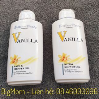SỮA TẮM VANILLA ĐỨC