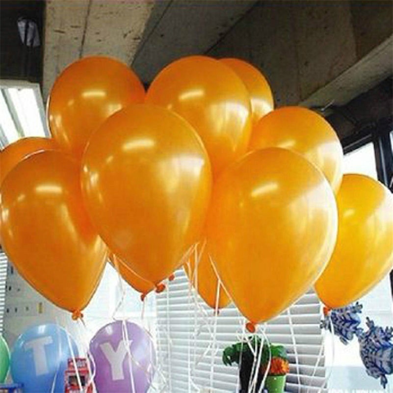 Set 20 / 50 / 100 Bóng Bay Latex Dày Nhiều Màu Sắc