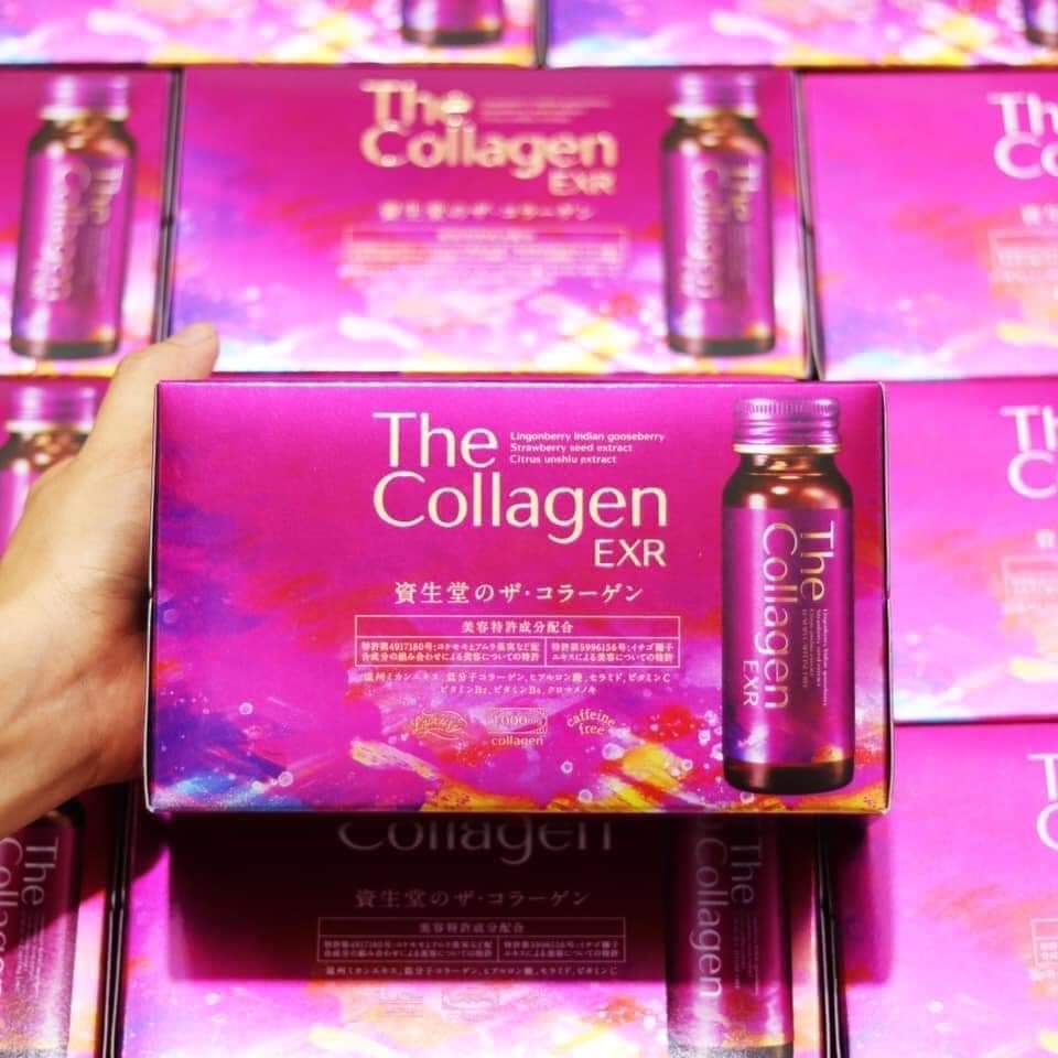 [Hàng AUTH] Shiseido The Collagen EXR hộp 10 chai x 50ml Nhật Bản