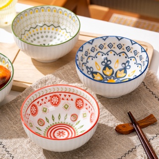 Chén Bát Ăn Cơm Họa Tiết Bohemian Decor Siêu Xinh