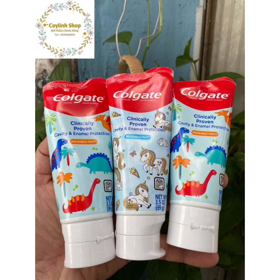 Kem Đánh Răng Colgate Cavity &amp; Enamel Protection 99g Cho Bé - Hàng Mỹ