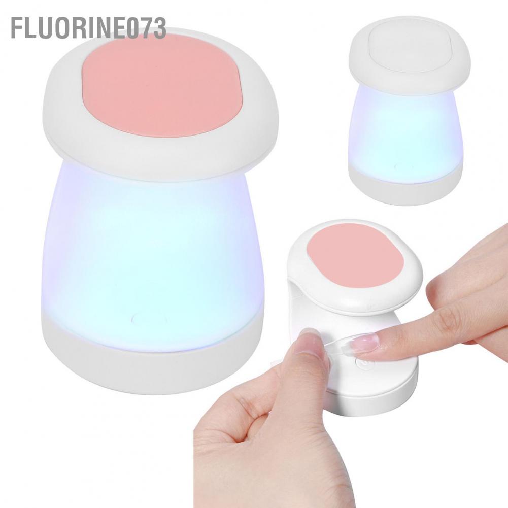 [Hàng mới về] Đèn LED mini hong khô sơn móng tay ánh sáng kép sạc qua cổng USB 16W