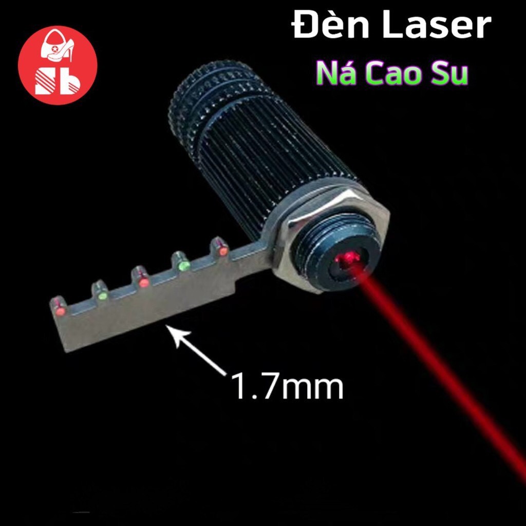 ĐÈN LASER THAY THẾ, THƯỚC NGẮM CHO NÁ CAO SU