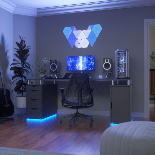 Nanoleaf Rhythm Edition Smarter Kit, bộ 9 miếng ghép đèn thông minh