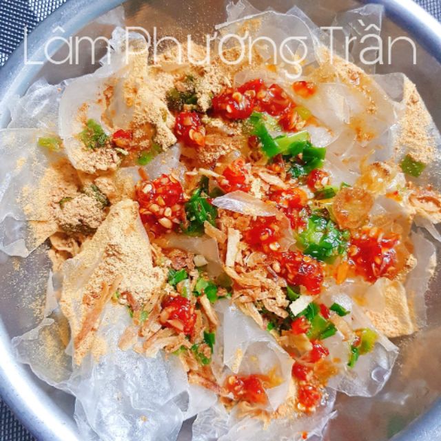 Com bo bánh tráng tráng