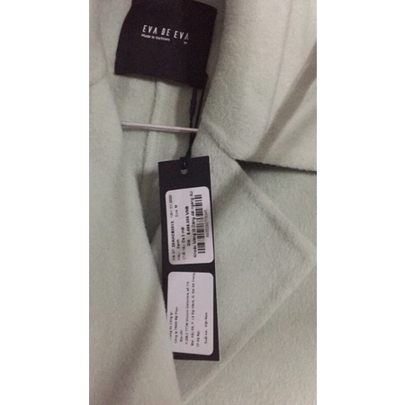 Áo dạ lông cừu size M evadereva