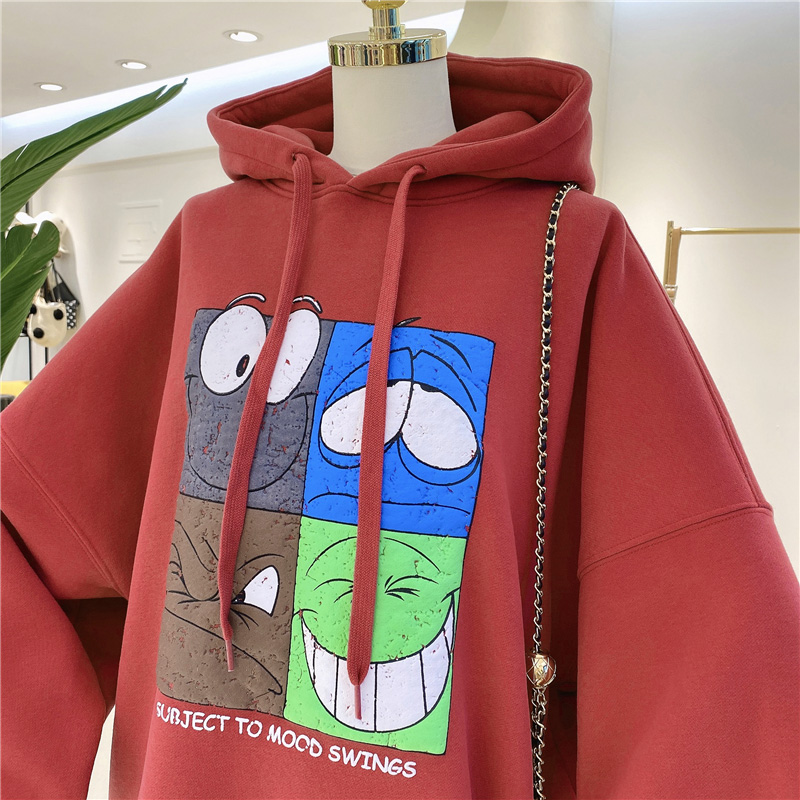 Áo Hoodies Có Nón Dài Tay Thời Trang Cho Nữ