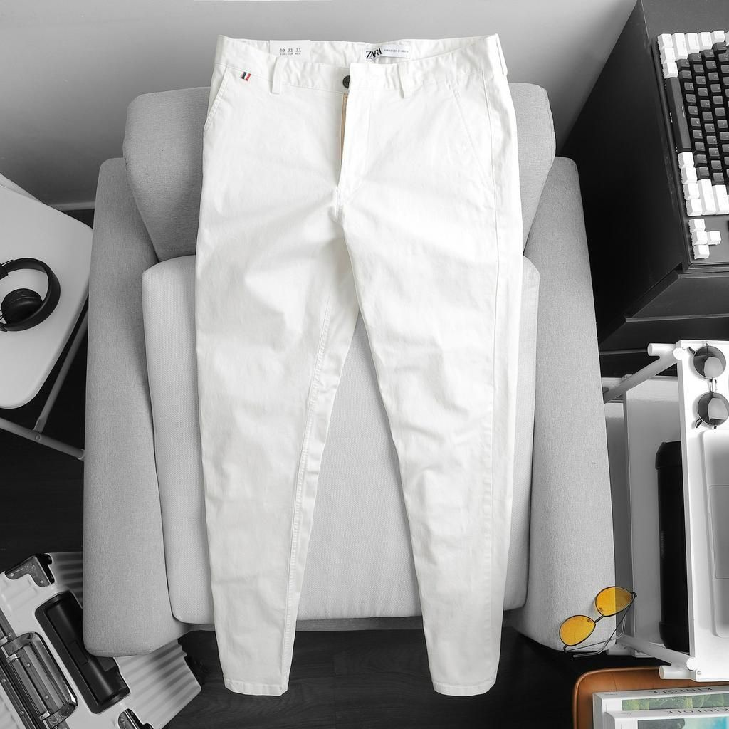 Quần dài nam chất liệu kaki thun co giãn, form slim fit tôn dáng QD979