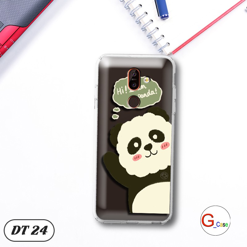 Ốp lưng NOKIA 7 PLUS dẻo trong in hình