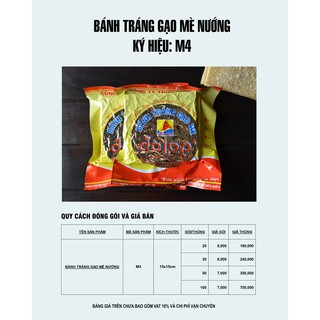 BÁNH TRÁNG GẠO MÈ DALOP XỨ NẪU/75g/1 gói