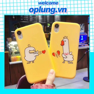 ốp lưng  iphone Gà vịt chém tim ốp ip 6 6plus 6s 6s plus 7 7plus 8 8plus x xr xs xs max 11 pro 11 promax (a74)