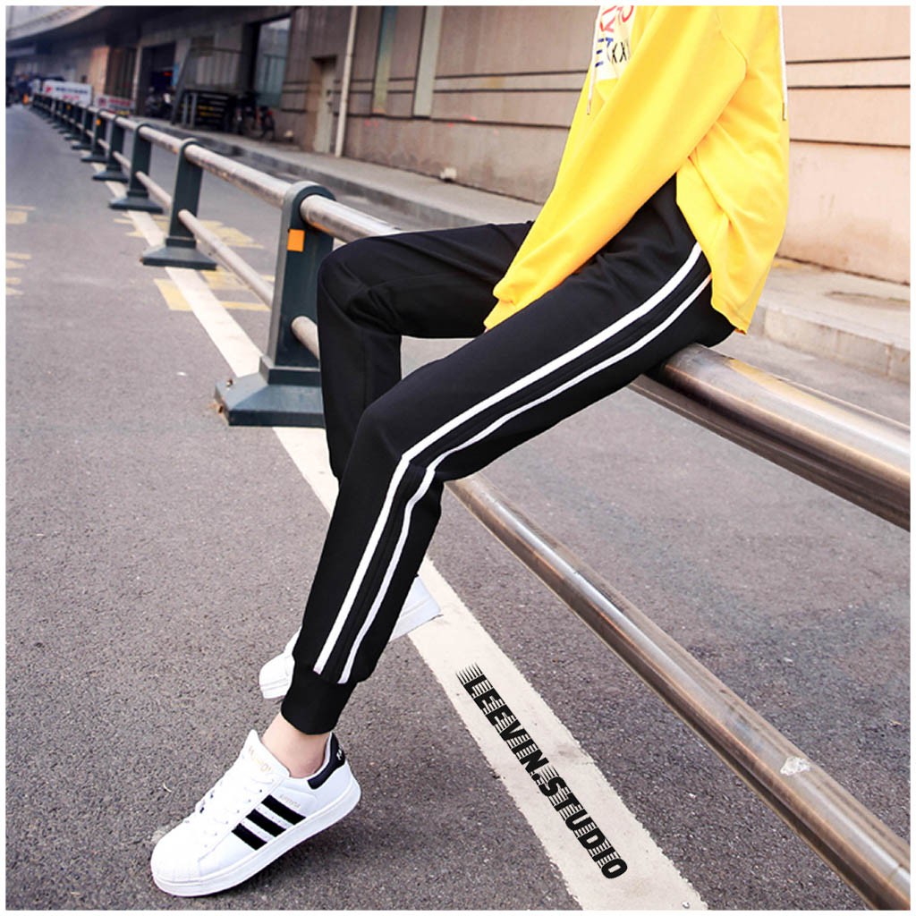 Quần JOGGER Nam Nữ 2 Sọc UNISEX - PANTS JOGGER 2 LINE Leevin Store