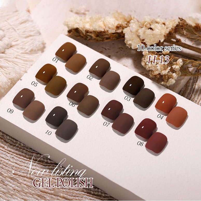 Sơn Móng - Sơn Gel - Angels - Màu Cafe - H13