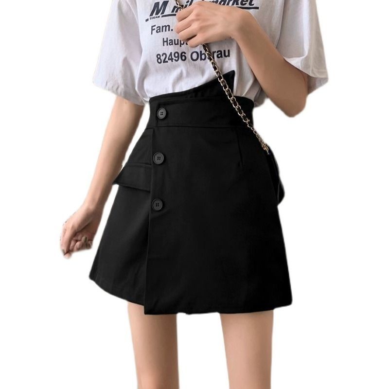 Quần Short Lưng Cao Ống Rộng Thời Trang Cá Tính Trẻ Trung