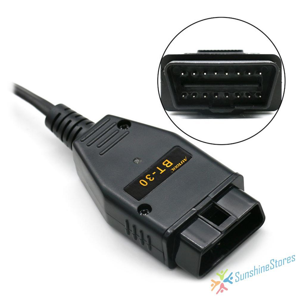 Dây Cáp Nguồn Khẩn Cấp Bt-30 Obd2 Cho Xe Hơi | BigBuy360 - bigbuy360.vn