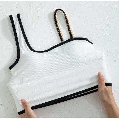 Áo Bra Nữ Quai Chéo Dây Tết Xích Phong Cách Cá Tính Hiện Đại - LADY