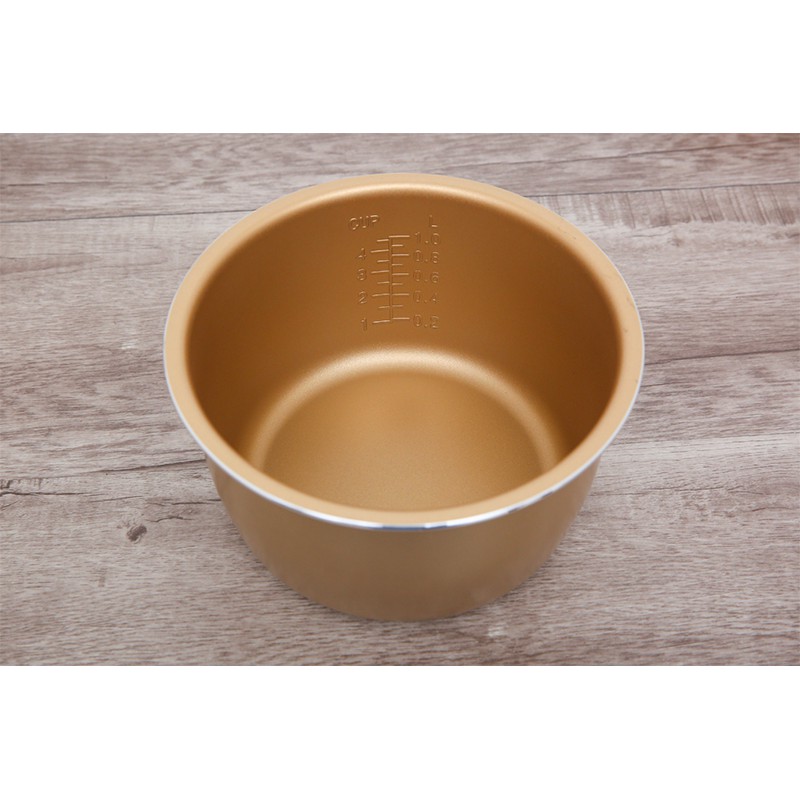 Nồi cơm điện Sunhouse 1 lít SHD8208C nắp gài  màu cafe - Hàng trưng bày