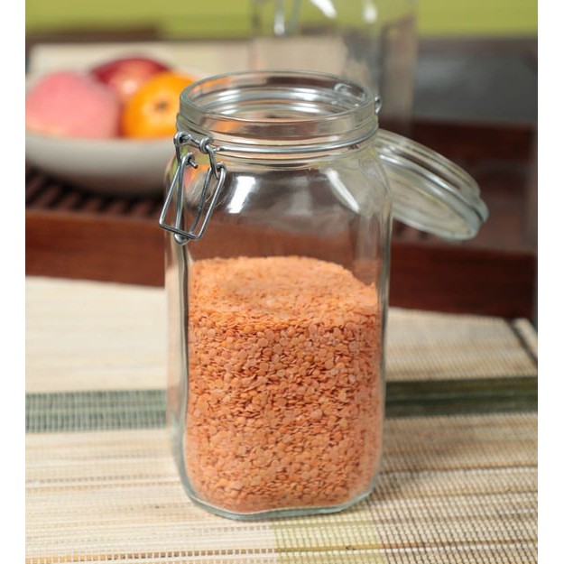 Hũ thủy tinh Bormioli Rocco Fido nắp cài 1.5L