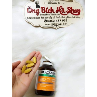 viên uống vitamin C blackmores bio C 1000mg 150 viên