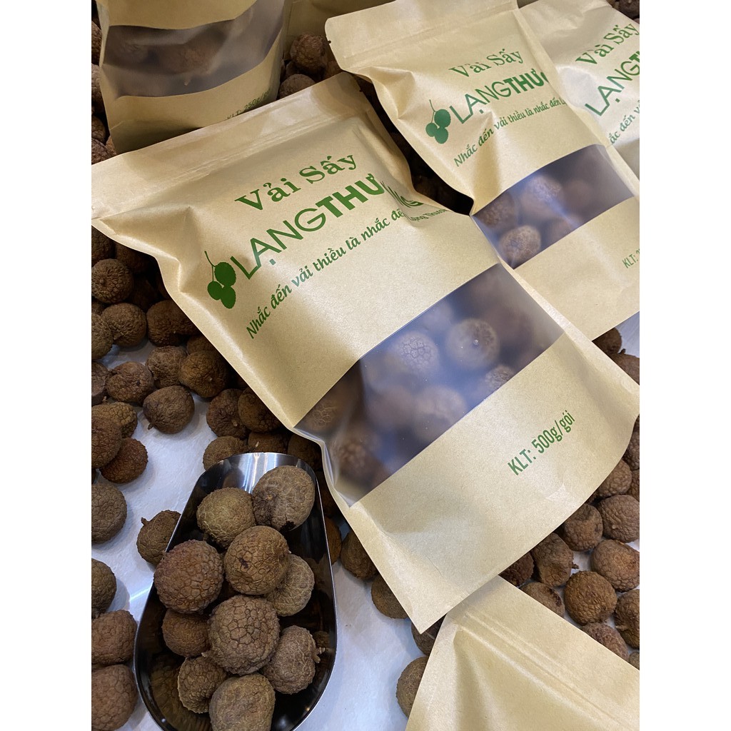 Vải thiều sấy khô Lạng Thương - 500g | BigBuy360 - bigbuy360.vn