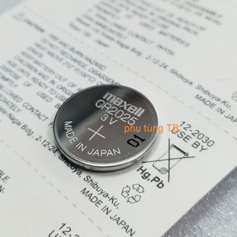 Pin chìa khóa ô tô Mercedes-Benz chính hãng Japan