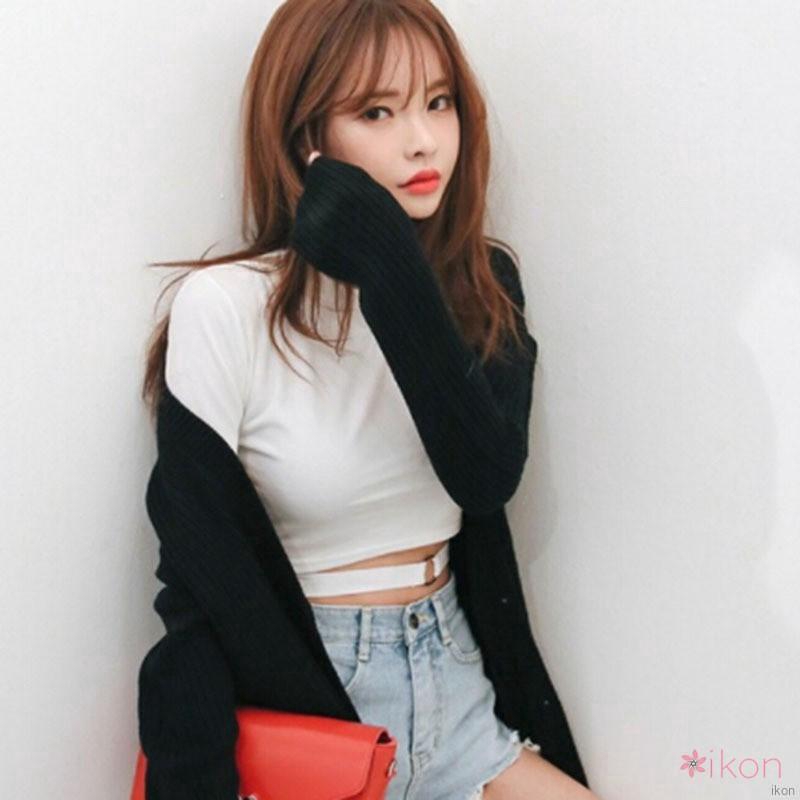 Áo thun nữ tay ngắn cổ tròn thời trang